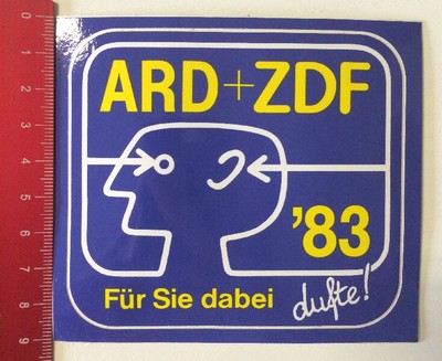 Sticker/Decal: ARD + ZDF '83 - for you - fragrances (02041640)