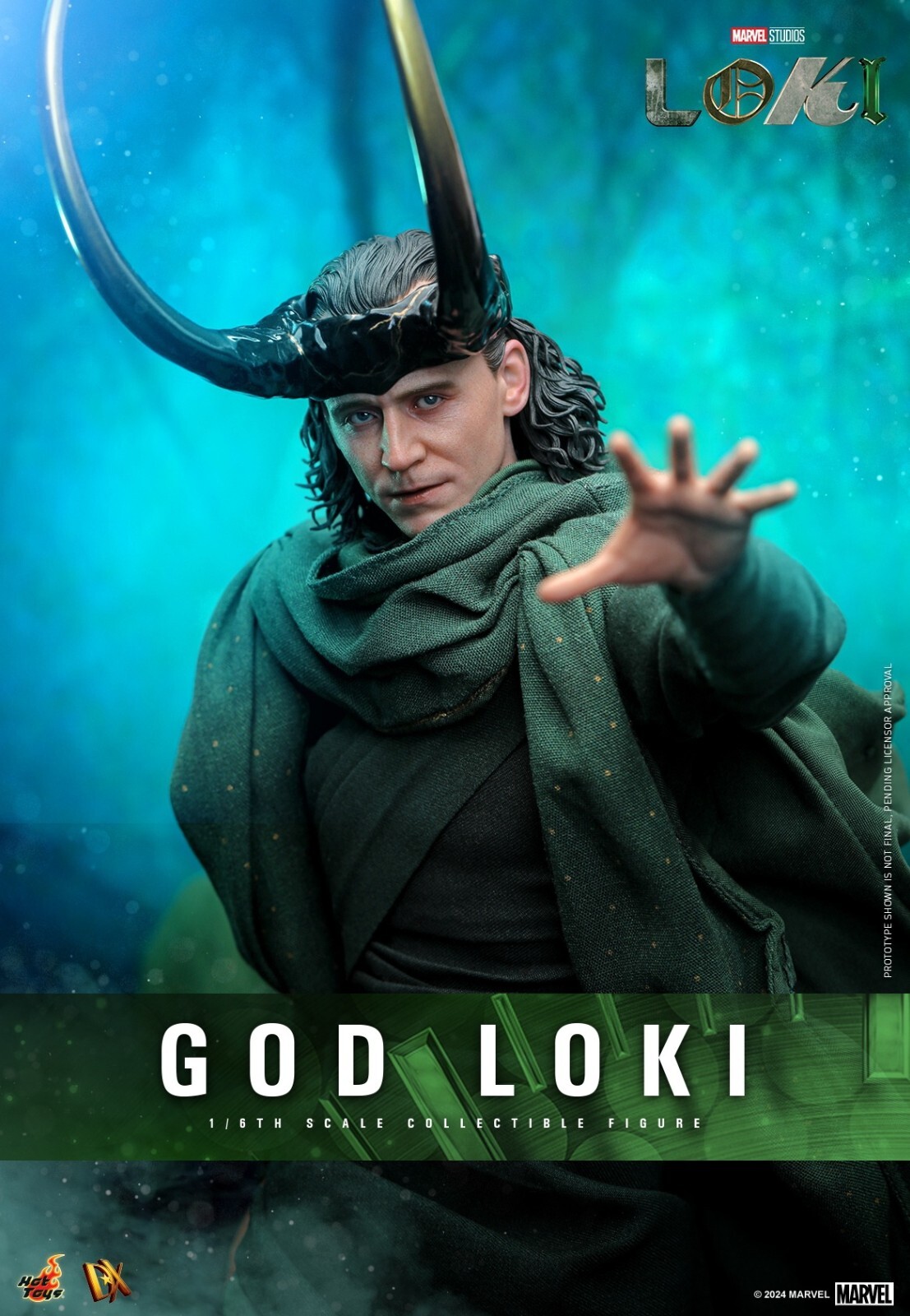 Hot Toys Pre-Sale DX40: 1/6 Scale God Loki Collectible Action Figure