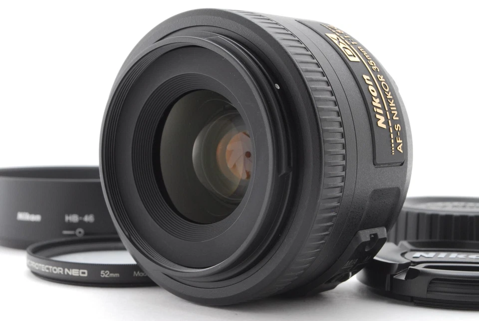 [TOP MINT in Box] NIKON AF-S DX NIKKOR 35mm F1.8 G Wide Angle Lens From JAPAN - Image 2 of 4