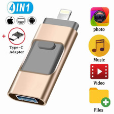 USB Flash Drive Memory Storage Photo Stick For Phone 64/128/256/512GB /1TB/2T US