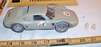 Carrosserie Russkit Porsche Carrera 6 – Lexan 1:24 – Slot Car – Replica