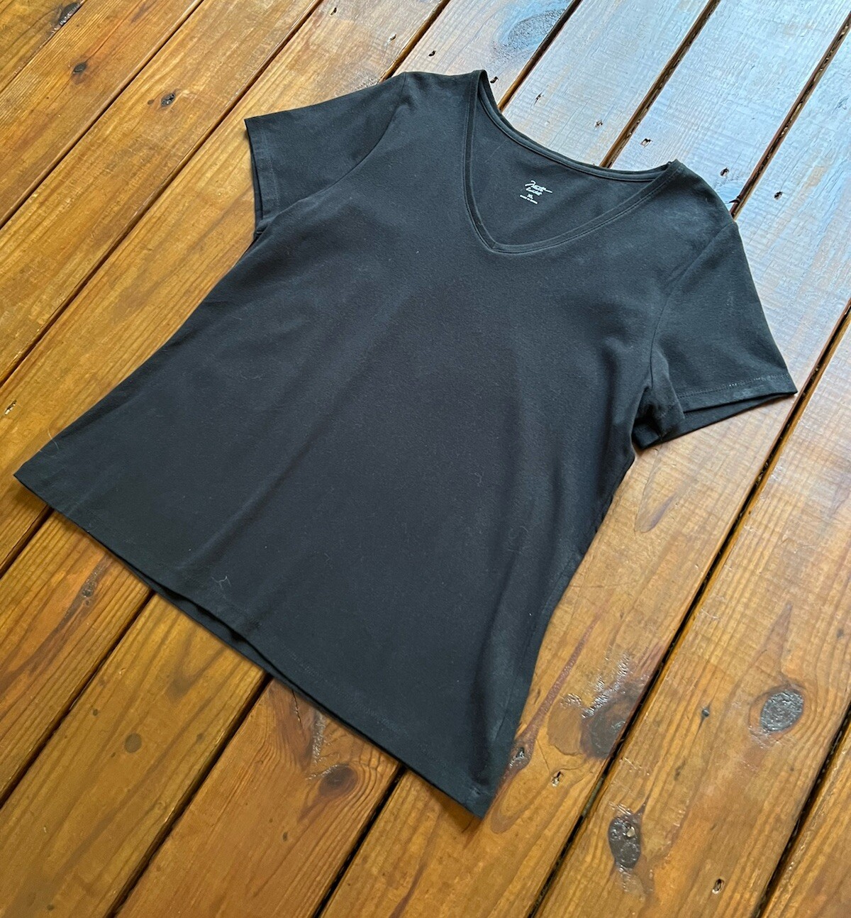 Motto Essentials women's XL basic black short sle… - image 8