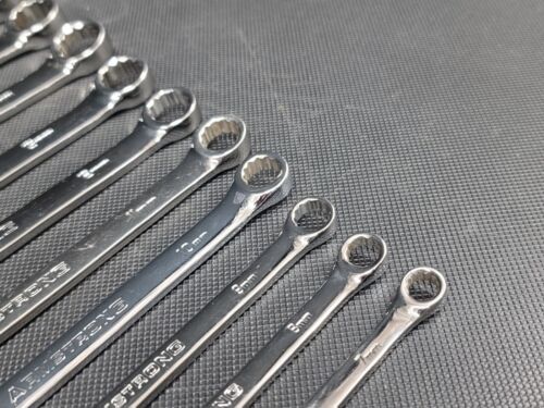 Armstrong Tools 15 pc 12 point Metric Combo Wrench Set 7-19mm & 21-22mm GMTK 52 - Picture 8 of 19