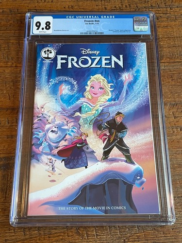 DISNEY FROZEN #1 CGC 9.8 FIRST PRINTING JOE BOOKS MOVIE ADAPTION 1ST APPEAR ELSA