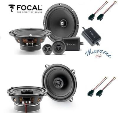 FOCAL Set 6 Lautsprecher Ase 165 ACX 130 für Peugeot 206 - 307 Conn Auto