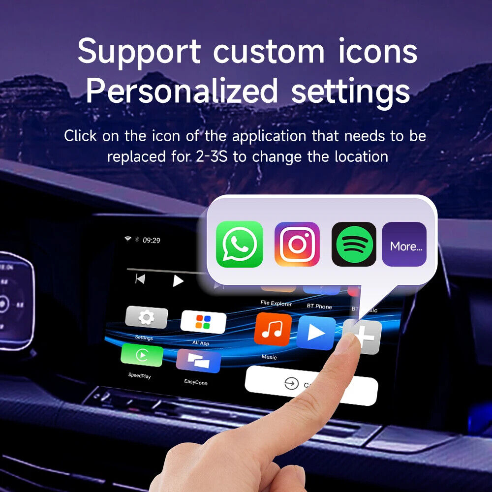 HEYINCAR CarPlay Smart Ai Box Plus Android Wireless CarPlay HEYINCAR CarPlay Smart Ai Box Plus Android Wireless CarPlay