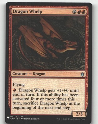 Dragon Whelp (CMA)- (NM)--EN-[LIST - 81]