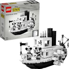 LEGO Ideas: Steamboat Willie (21317) - OVP Beschädigt -