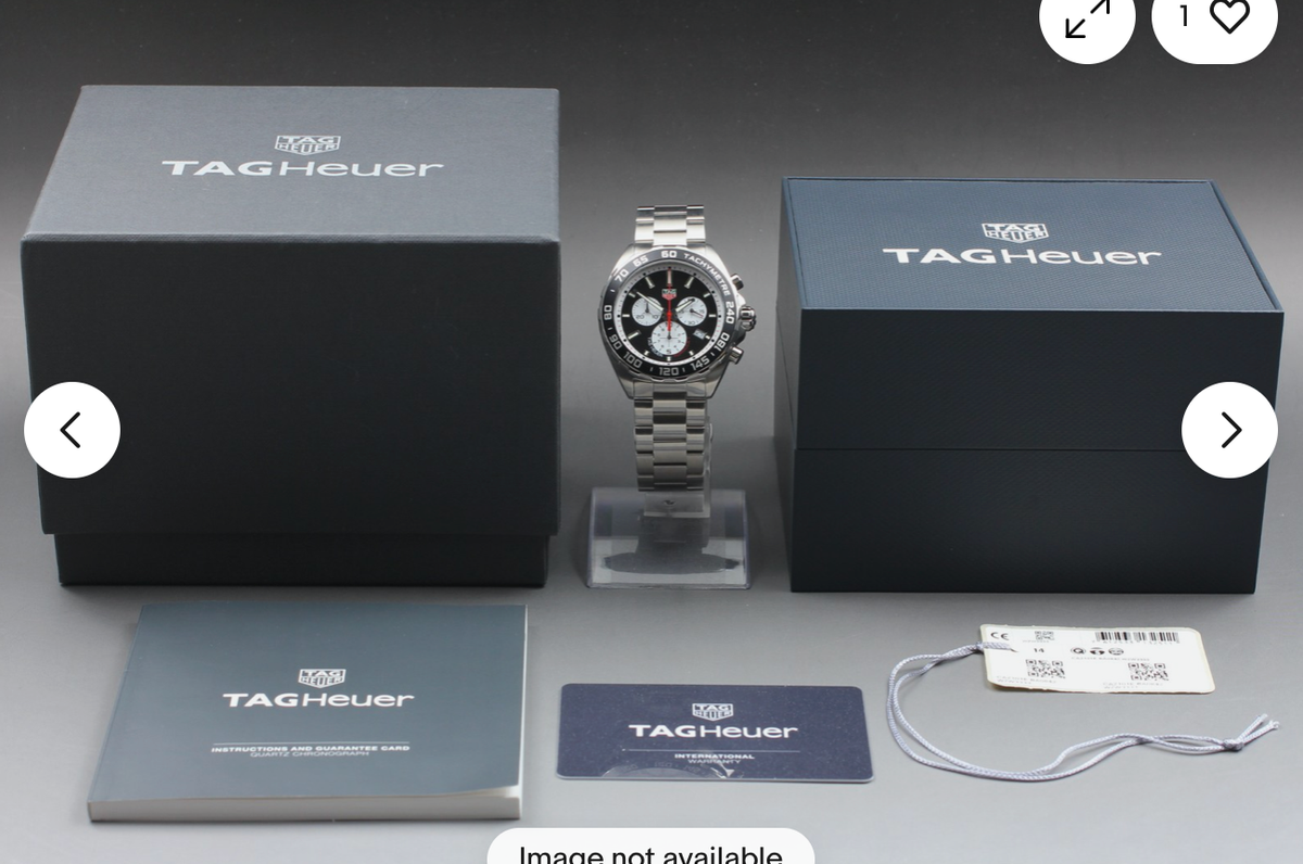 Tag Heuer CAZ101E.BA0842 Formula 1 Chronograph Black Quartz Watch