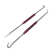  2 Pcs Oil Seal Remover Removal Tools Mini Crochet Kit Grease Puller