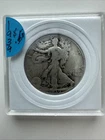 1939-P Walking Liberty Half Dollar, 90% Silver, Circulated, Philadelphia Mint