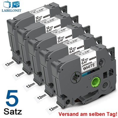 Schriftband Kompatibel für Brother TZe-231 TZe-631 P-Touch E100 H100R 1000 1010