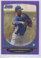 2013 Bowman Chrome Prospects Purple Refractor 22/199 Marco Hernandez #BCP115 2u3