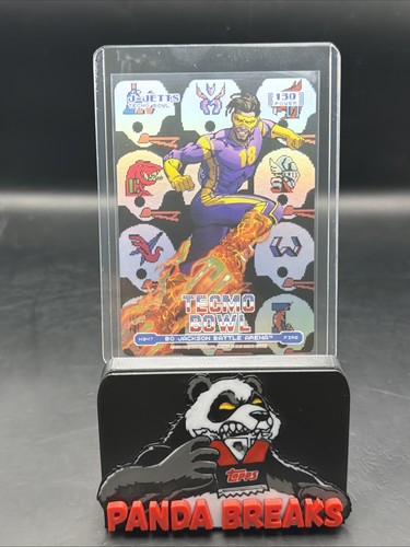 2026 Bo Jackson Battle Arena Tecmo J-Jetts Helmet Fire Power 130