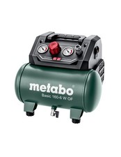Metabo Basic 160-6 W OF Oil Free Air Compressor 240V 6L 8 Bar Portable 601501380