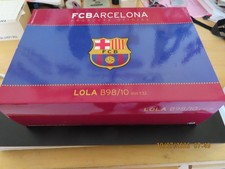 FLY SCALEXTRIC SLOT CAR LOLA FC BARCELONA 898/10 NEW IN PRESNTATION BOX