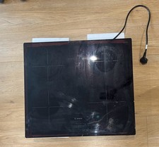 BOSCH PUE611BF1B 59cm Induction Hob - Black - Working but Cracked Glass top