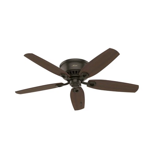 Hunter 52 inch Indoor Ceiling Fan with LED Lights - Bronze Ceiling Fan with P... - Picture 9 of 12