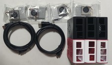 Raspberry Pi 5 Parts Metal & Plastic Cases He...