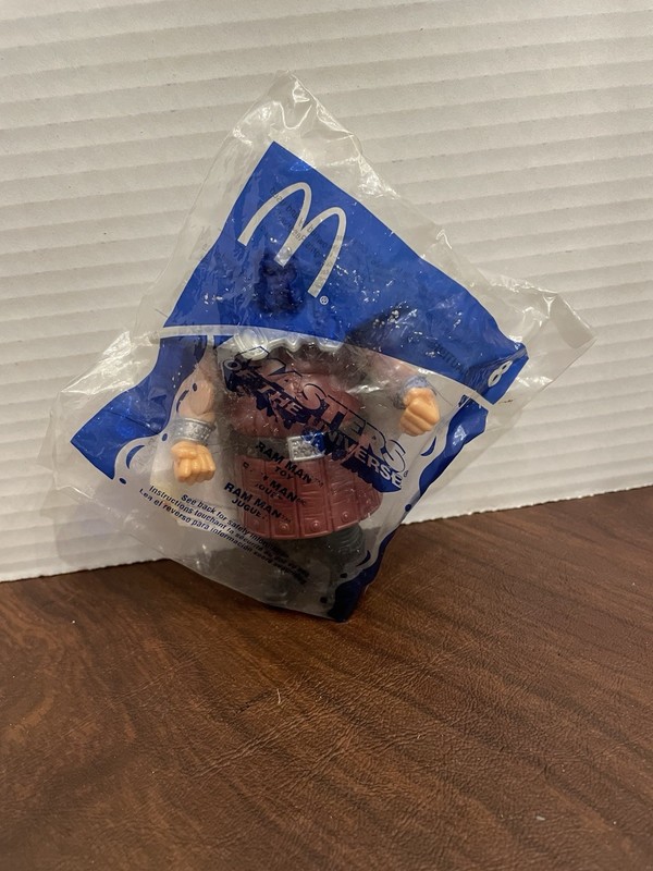 2003 McDonalds Masters of The Universe Ram Man MOTU BRAND NEW SEALED HEMAN Happy