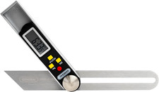 T-Bevel Gauge & Protractor - Digital Angle Finder with Full LCD Display & 8" Sta