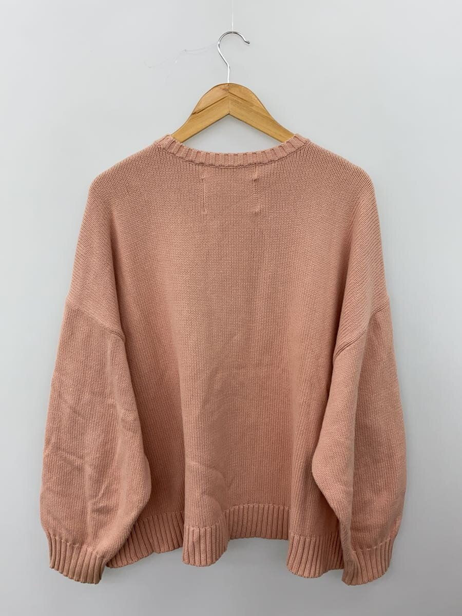 トップス DAIRIKU 23SS Heart Pullover Knit pink DAIRIKU Knit Sweater Pullover Heart (Thin FREE Cotton Pink