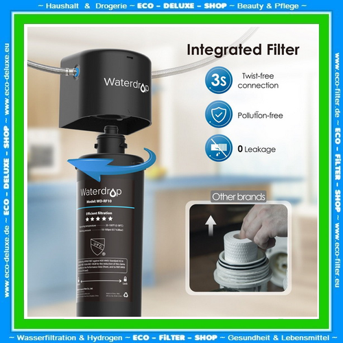 Waterdrop 💧 Untertisch DirektFlow 💧 Wasserfilter + Ersatzkartusche 💧 HOT SALE - Bild 4 von 11