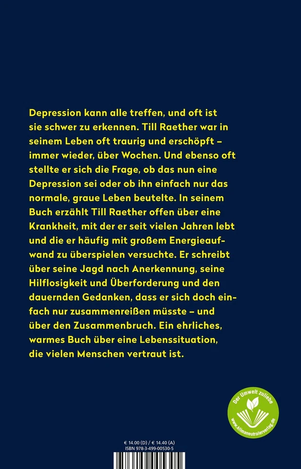 Till Raether / Bin ich schon depressiv, oder ist das noch da ... 9783499005305 - Bild 4 von 4