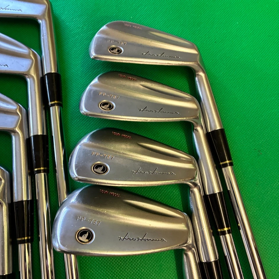 Honma PP-737 Iron Set 2-10 9pcs Flex S Stiff Dynamic Gold S200 Golg Clubs - Image 4 of 4