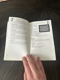 Sega CD Manual Only Eternal Champions W/Reg Card