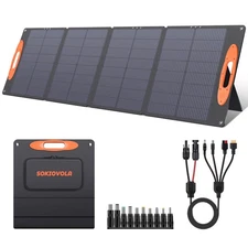 N-Type 16BB 120W Portable Solar Panel for EF/Jackery/Bluetti/Anker Power Stat...
