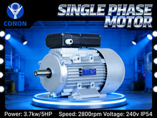 3.7kw 5HP 2800rpm REVERSIBLE Electric motor single-phase 240v hoists compressor