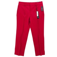 NWT LIVERPOOL Gemma Tapered Leg Trouser Tango Red Stretch Size 12/31