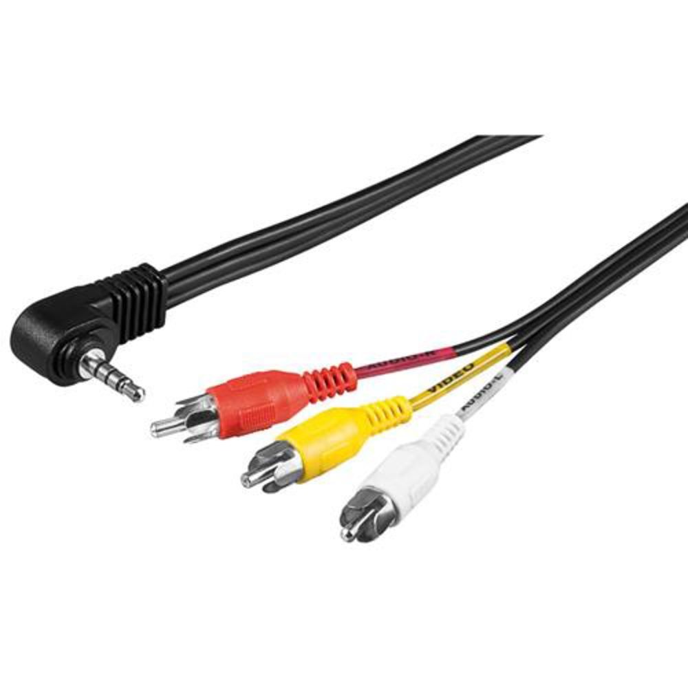 Diverse e A-V-Kabel Klinke -- 3x Cinch 50209 - Kabel 1990₽