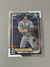 2024 Bowman - Chrome Prospects #BCP-42 Daniel Susac (RC) Oakland Athletics