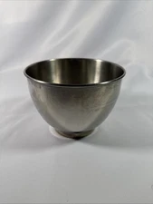 Vtg HAMILTON BEACH 6" Stainless Steel Mixing Bowl For Stand Mixer 4 C Racine USA