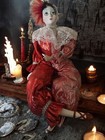 Haunted Harlequin Jester Doll Vessel Trickster Prankster Neutral Energy Clown