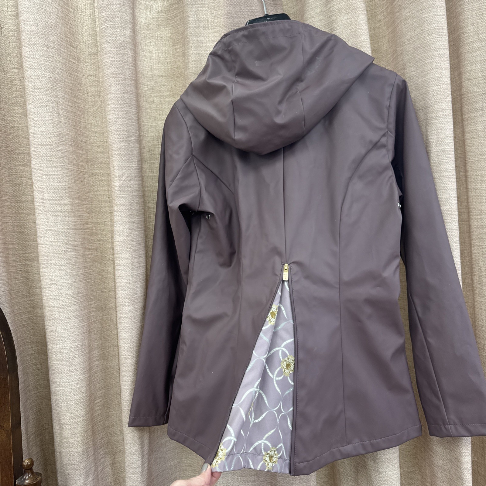Arista Rain Jacket - Extra Small - Fig - image 2