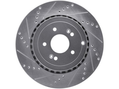 Rear Left Brake Rotor For 2018-2023 Kia Stinger 3.3L V6 2019 2020 2021 DW416KZ