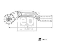 Febi Bilstein Spurstangenkopf Links, Vorderachse U.A. FüR Mitsubishi, Renault