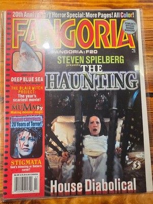 Fangoria Magazine July 1999 #184 The Haunting Blair Witch Project Starlog