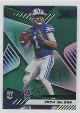 2021 Panini Chronicles Draft Picks Xr Green Zach Wilson #182 1c6t