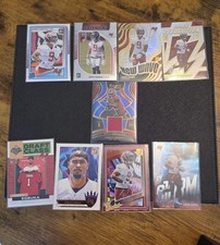 Emeka Egbuka Rookie 9 Card Lot - Select, Donruss, Optic Tampa Bay Buccaneers