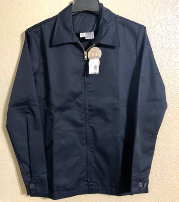 NWT Ebbets Field Flannels Navy Authentic GDS Jacket Workwear Coach Jacket XS USA