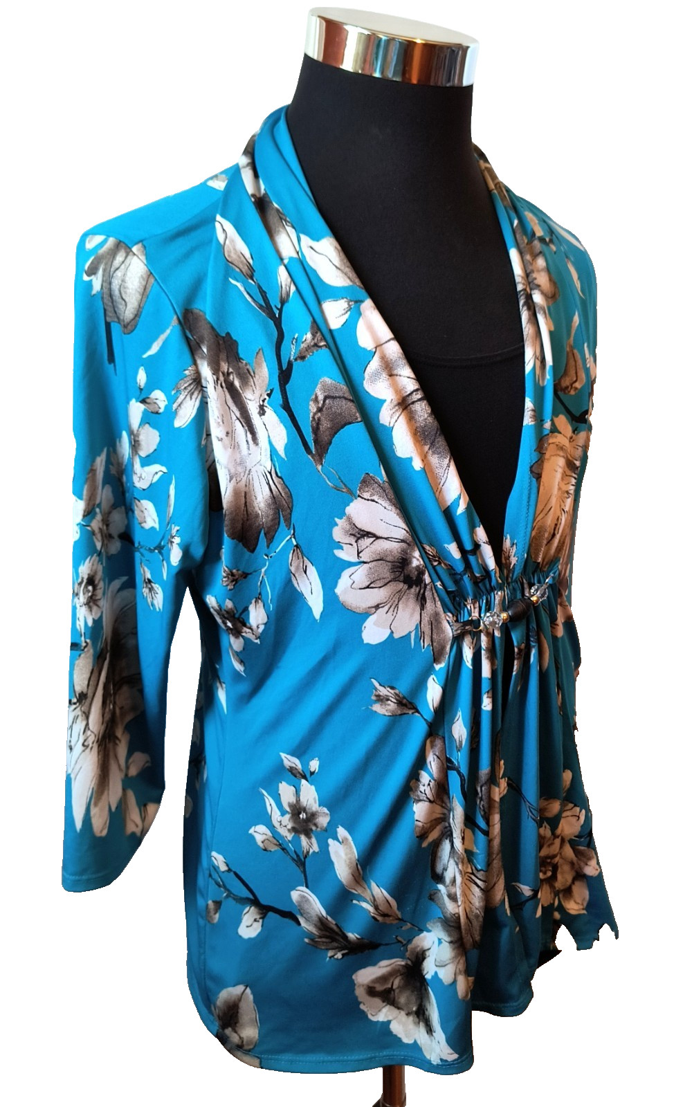 Notations Pullover Multicolor Floral Blouse Women… - image 8