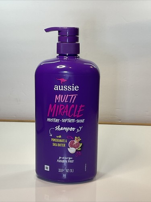 #ad Aussie Multi Miracle Shampoo Moisture Softness Shine 33.8 floz $17.99