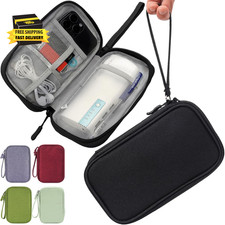 Electronic Organizer Case, Travel Cable Organizer Pouch Electronic Accessories C