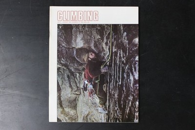 CLIMBING Magazine July August 1976 Rock Climber Vintage Outdoor Sports
