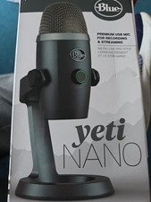 Blue Yeti Nano Shadow Grey Premium USB Microphone for Recording/Streaming