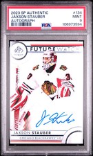 2023 SP Authentic Jaxson Stauber #134 PSA 9